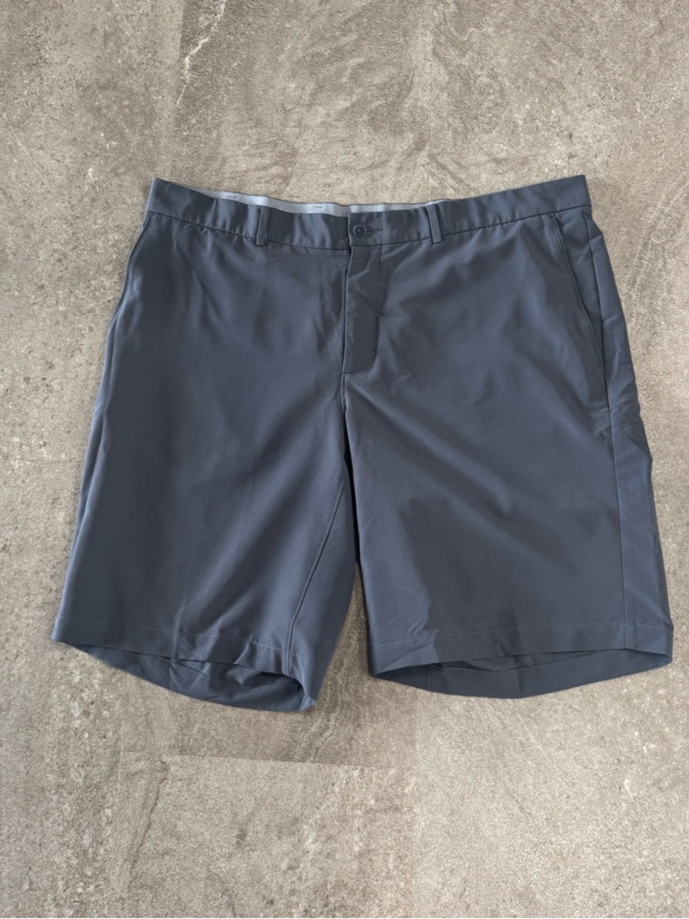 Nike Golf Shorts Men 38 Gray Flex Hybrid DriFit Standard Fit 9" Inseam 921753021